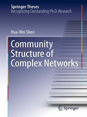 cover image of Community Structure of Complex Networks
